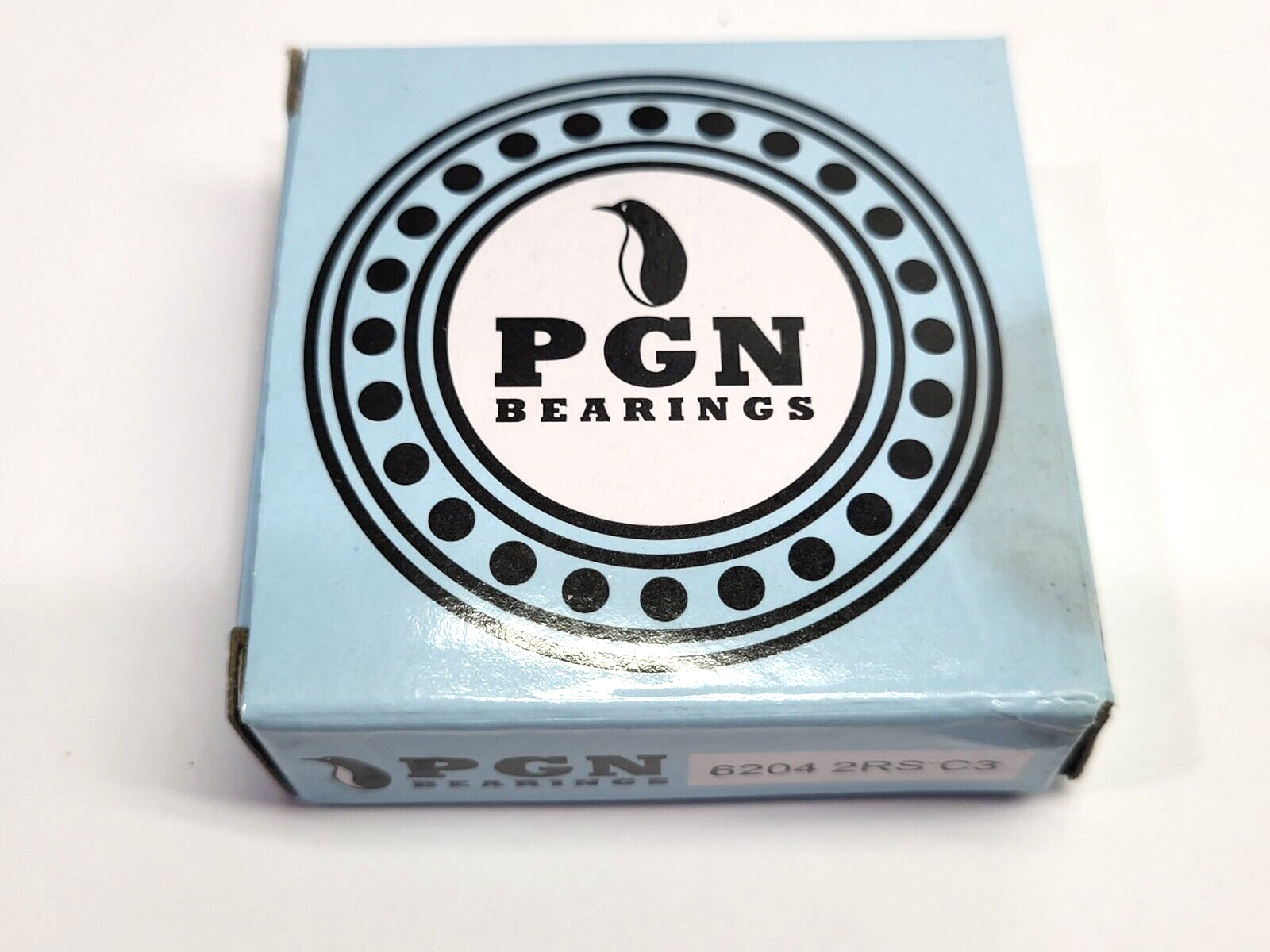 PGN Bearings 6204-2RS Premium Rubber Seal Ball Bearing LOT OF 2 - Maverick Industrial Sales