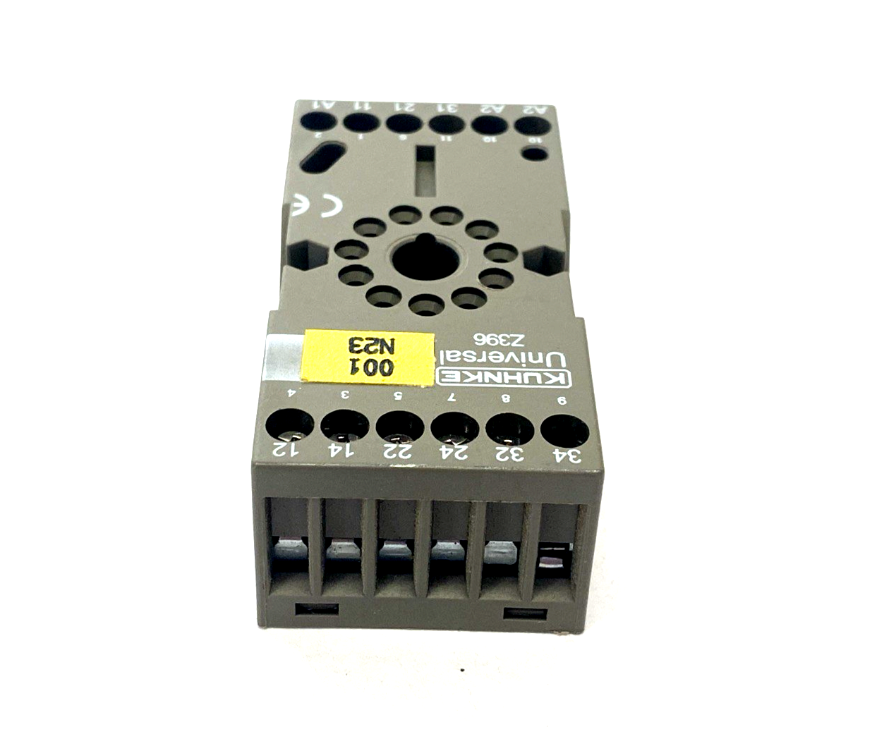 Kuhnke Z396 Plug-In Relay Socket/Base, 11-Pin - Maverick Industrial Sales