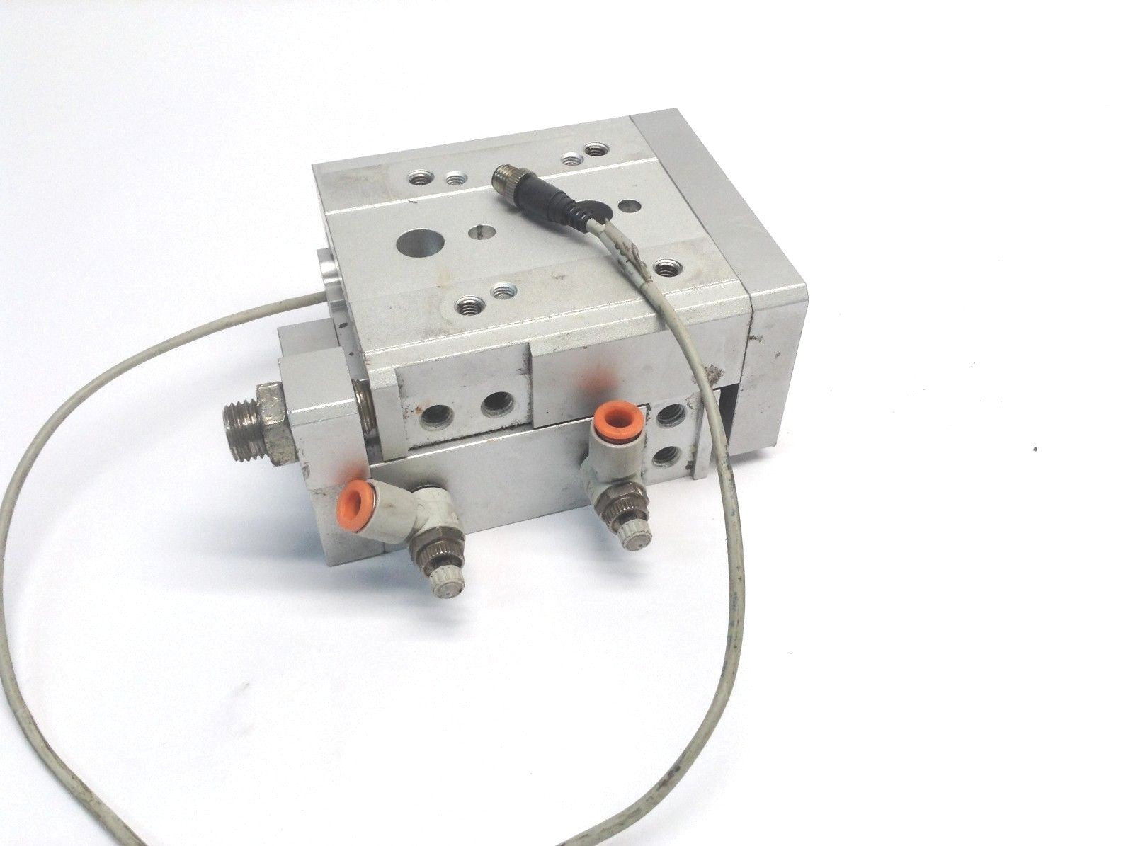 SMC MXS25-30A Compact Pneumatic Cylinder Slide Table With Switch - Maverick Industrial Sales