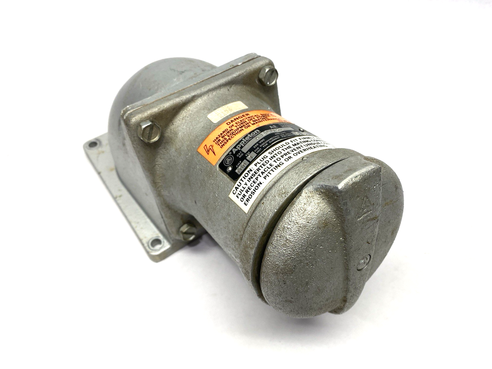 AE1031 | Appleton Receptacle w/ Angle Adapter 45° - Used - Maverick Industrial Sales