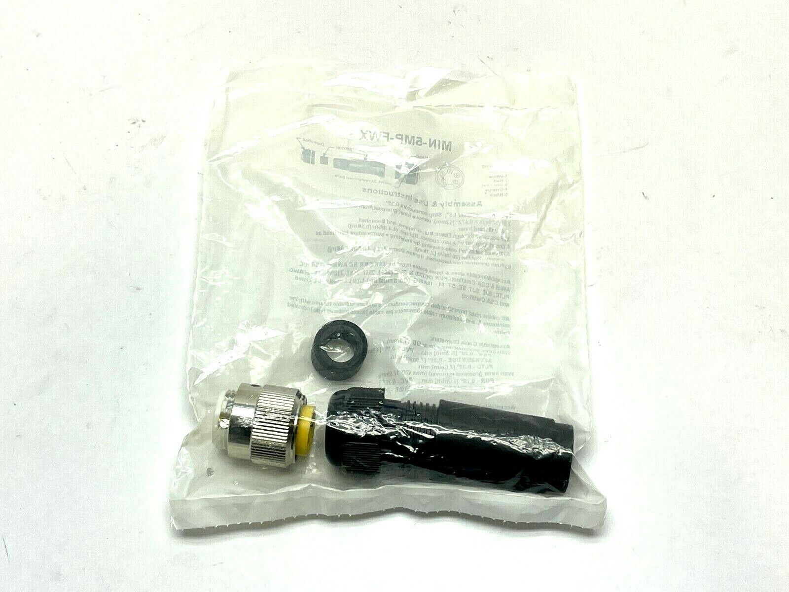 Mencom MIN-5MP-FWX Field Wireable Sensor Plug - Maverick Industrial Sales