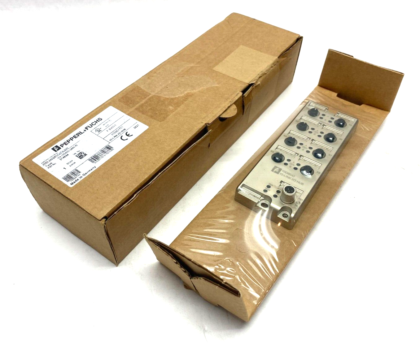 Pepperl+Fuchs ICA-10DI6DO-G60A-IO I/OLink Interface Hub 10-Input 6-Output 314644 - Maverick Industrial Sales