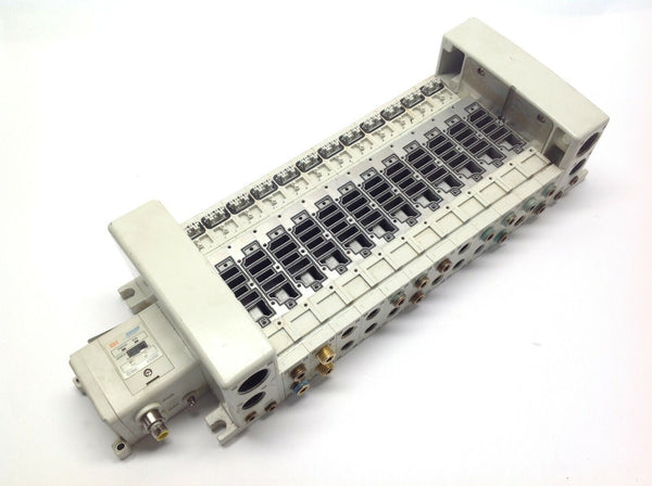 SMC EX250-SPR1 Profibus Interface Unit W/ 12 Manifold Slots & 2 End Pieces - Maverick Industrial Sales