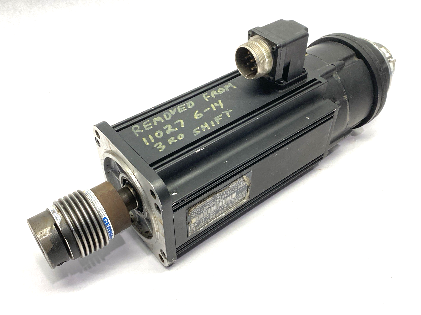 Indramat MAC071C-0-NS-4-C/095-A-0/DI522LV/S004 MAC AC Servo Motor R911242664 - Maverick Industrial Sales