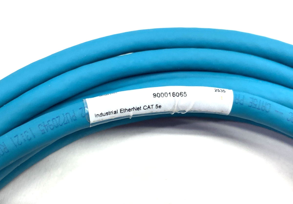 900016065 | Lumberg Automation Double Ended Ethernet Cordset 0985 856 103/5M - New – Open box - Maverick Industrial Sales