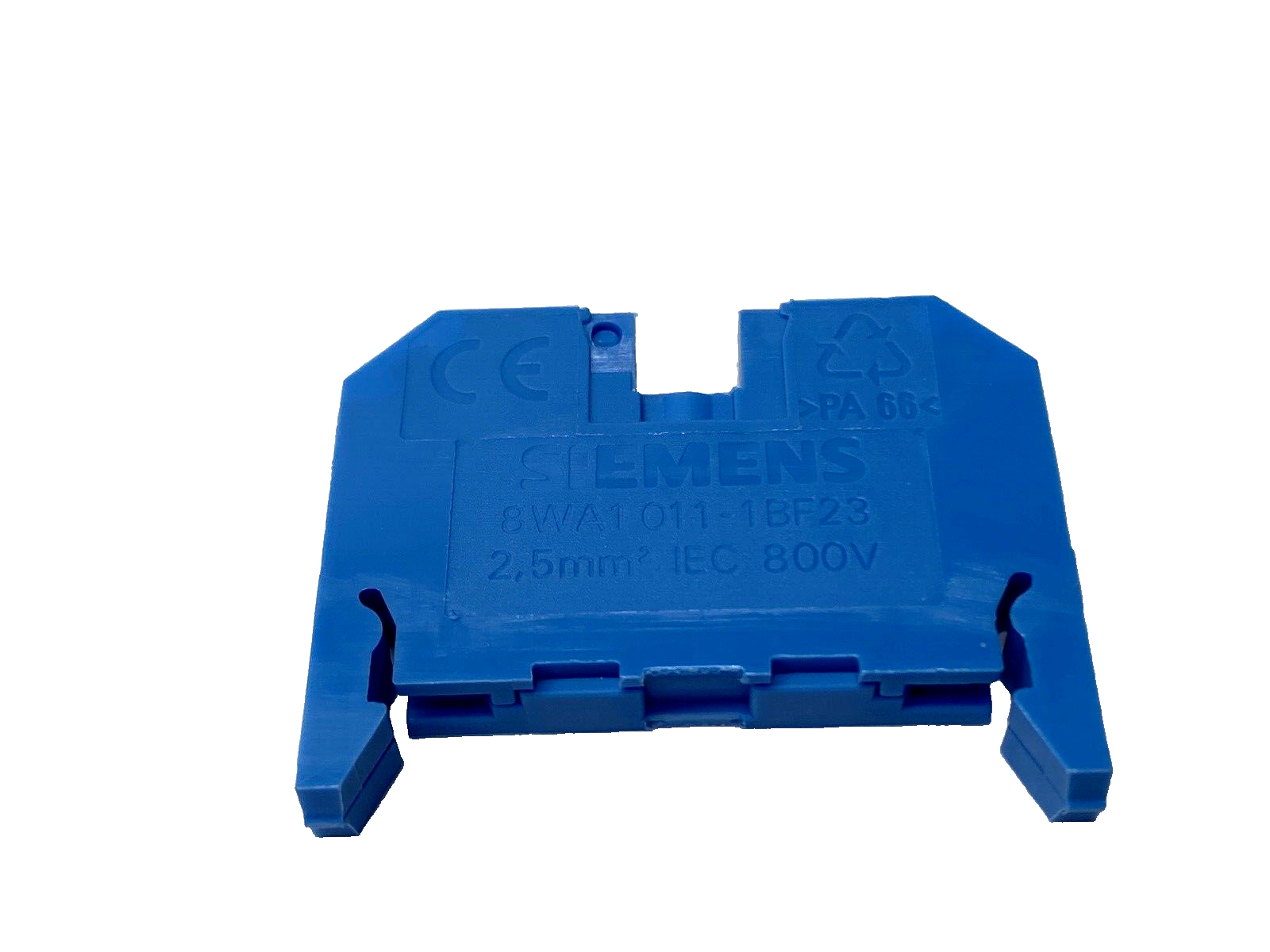 Siemens 8WA1011-1BF23 Terminal Block 2.55mm 800V LOT OF 25 - Maverick Industrial Sales