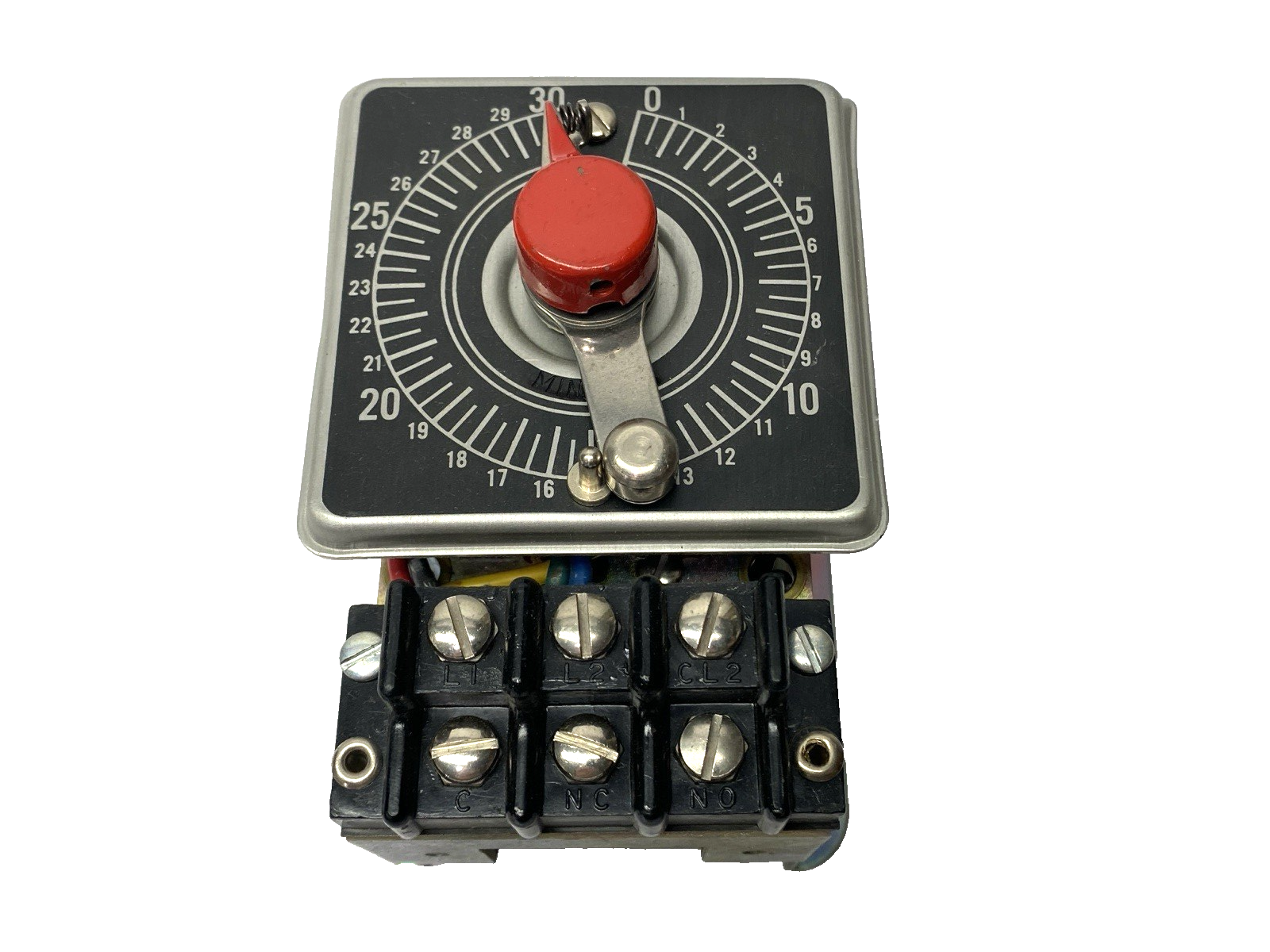 Industrial Timer TDAB-30MIN Adjustable Timer 30 Minutes 120V 60Hz - Used - Maverick Industrial Sales