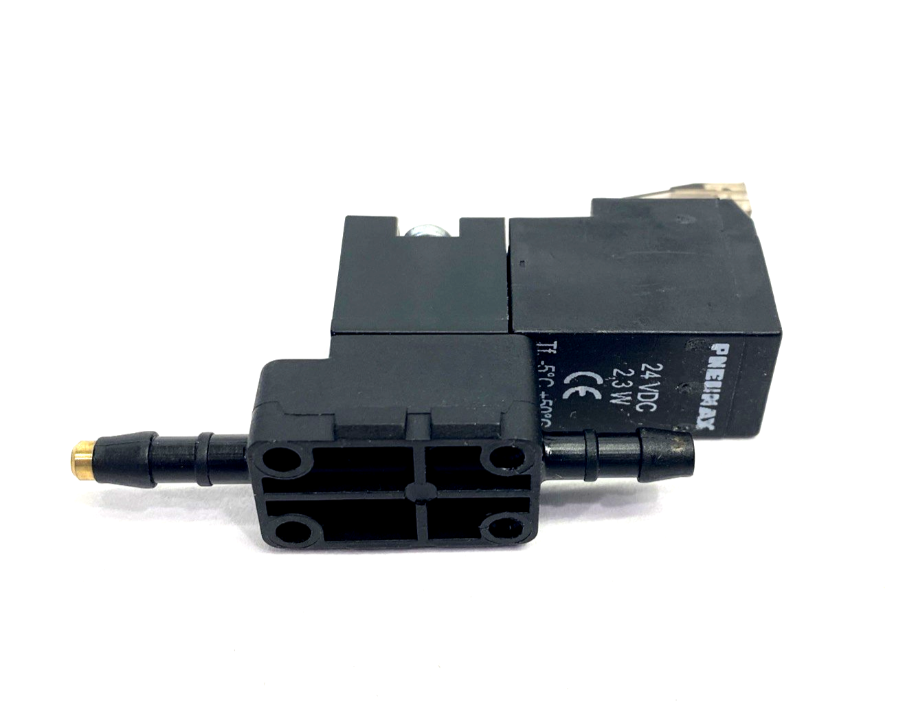 Pneumax 0PXD431.1 Solenoid Valve & 0PXD431.B Base 3/2 NC 24VDC 2.3W 0-7bar - Maverick Industrial Sales