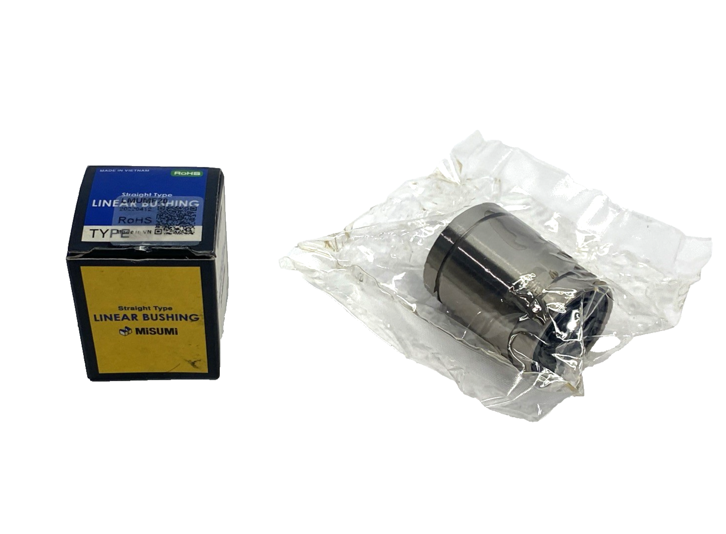 LMUMF20 | MiSUMi Linear Ball Bearing 20mm I.D. 32mm O.D. x 42mm Length - New - Maverick Industrial Sales