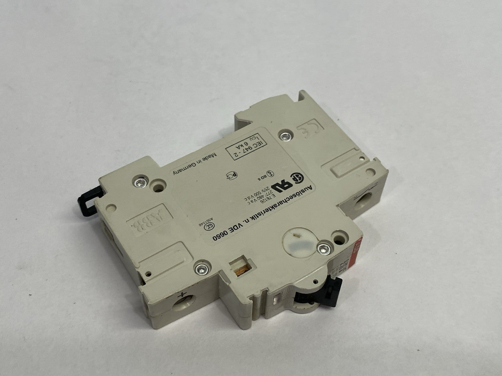 S281UC Z 25 A | ABB Miniature Circuit Breaker, 1-Pole, DIN Rail Mount - Used - Maverick Industrial Sales