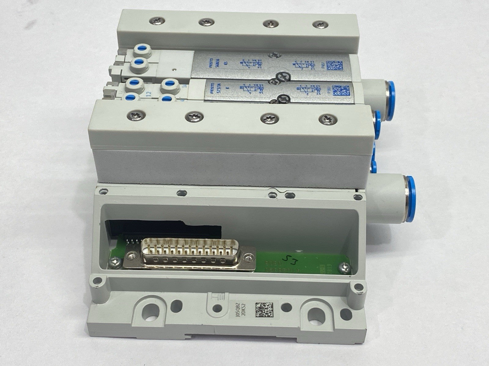 Festo 34P-MS6-SFEJBGABBCCD-UAETSBU-3K Configured Valve Manifold 569926 - Maverick Industrial Sales