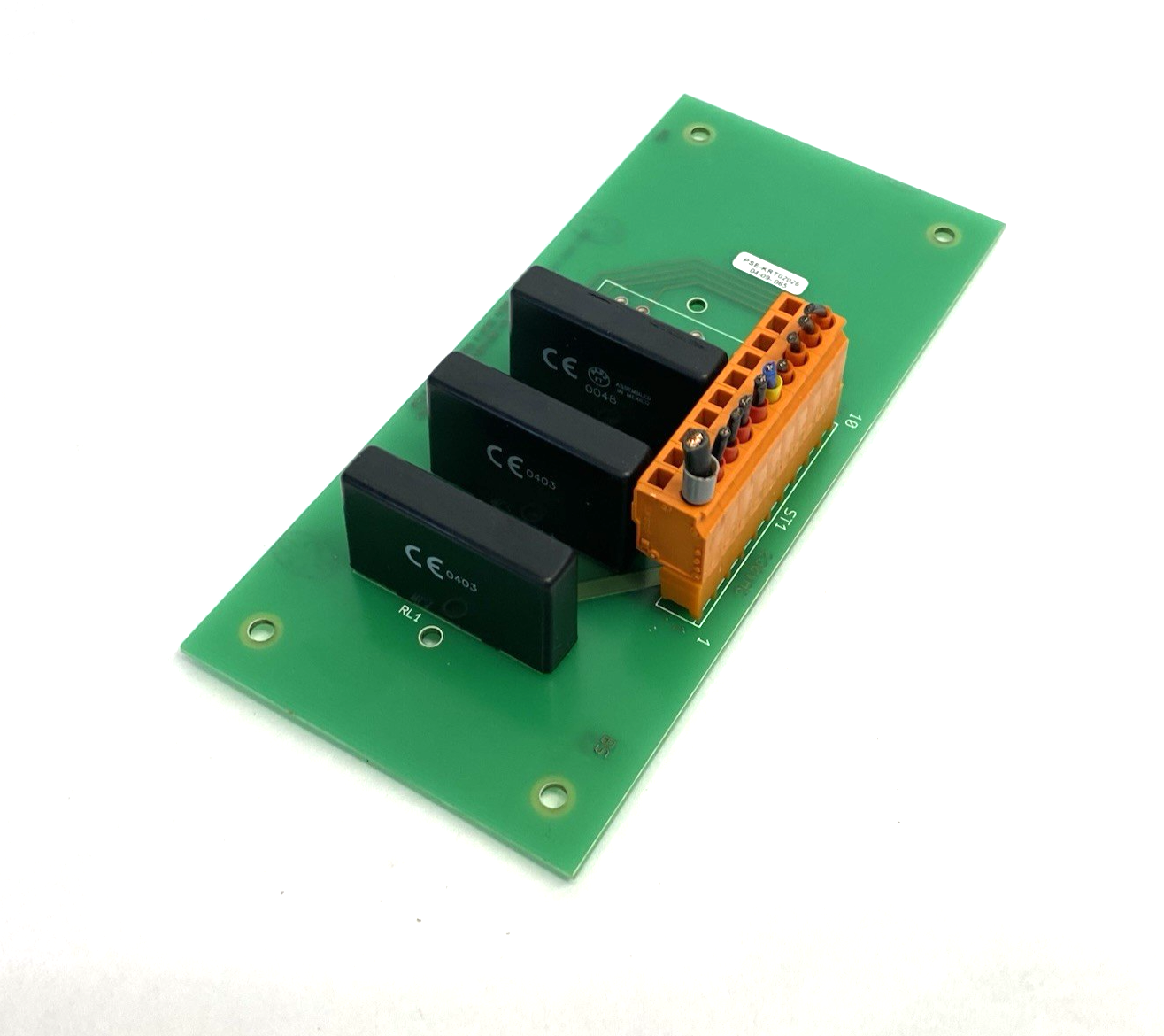 1160,PSE-KRT02026 | F&K Delvotec PSE-KRT02026 1160 Power Heater Board w/ 3x Crydom MCX240D5 - Used - Maverick Industrial Sales