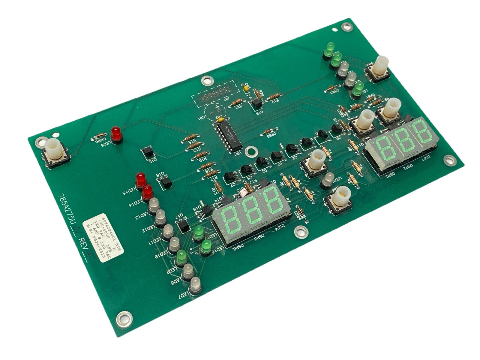 807A034U01 | Conair Thermolator MT4 Board 1A 120VAC 785A275U01 Rev E - Used - Maverick Industrial Sales