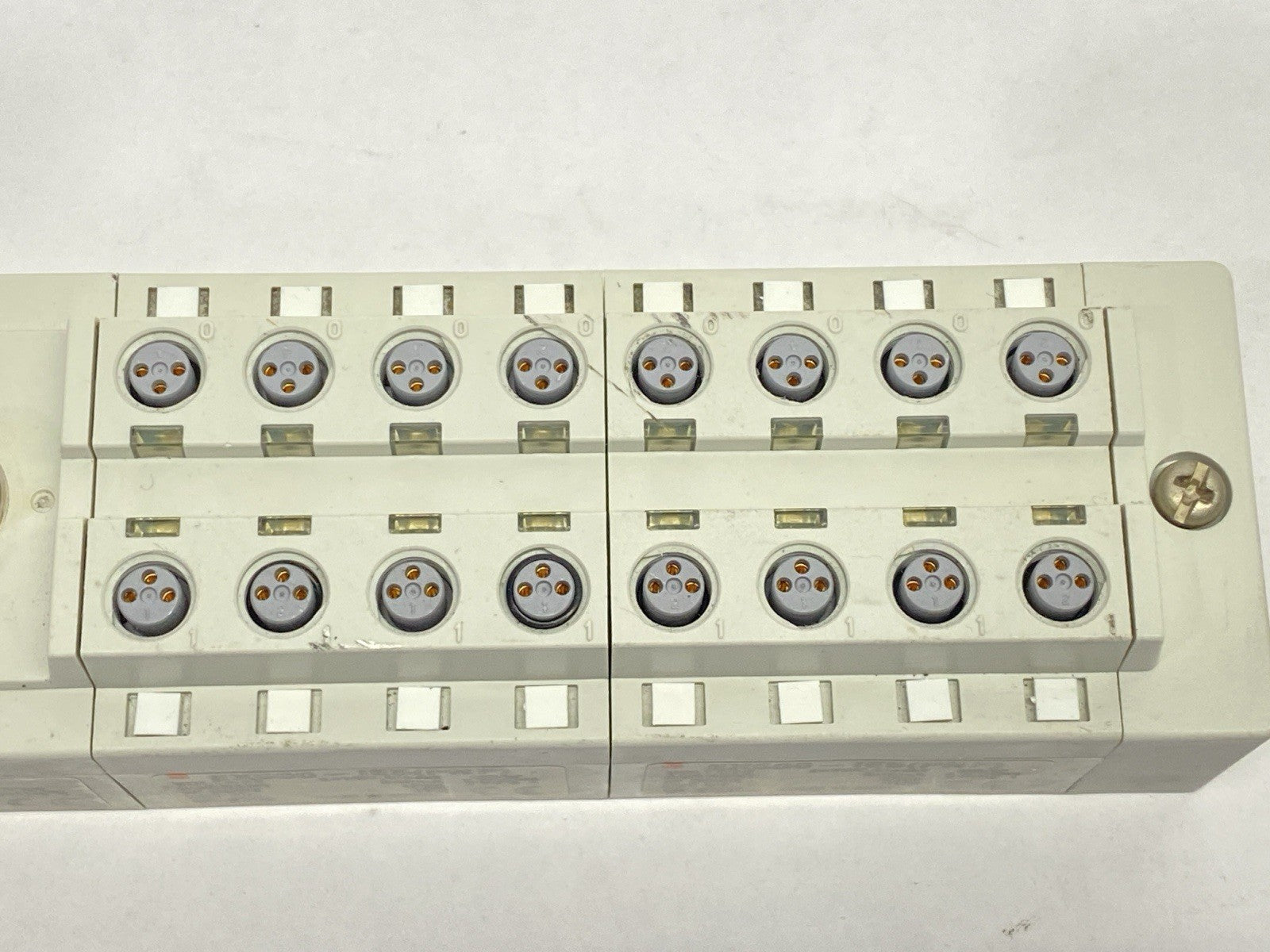 SMC EX500-IB1 DeviceNet Input Base Unit w/ 2x EX500-IE5 Input Block 8x M8 3-Pin - Maverick Industrial Sales