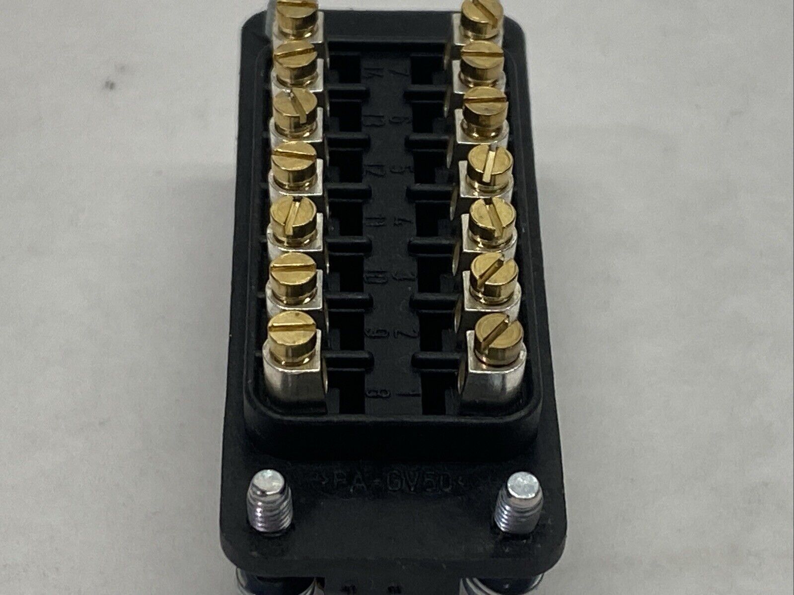 Harting 09700142811 STAF 14 FE-S Screw Terminal Insert Size 10A 14-Pin Female - Maverick Industrial Sales