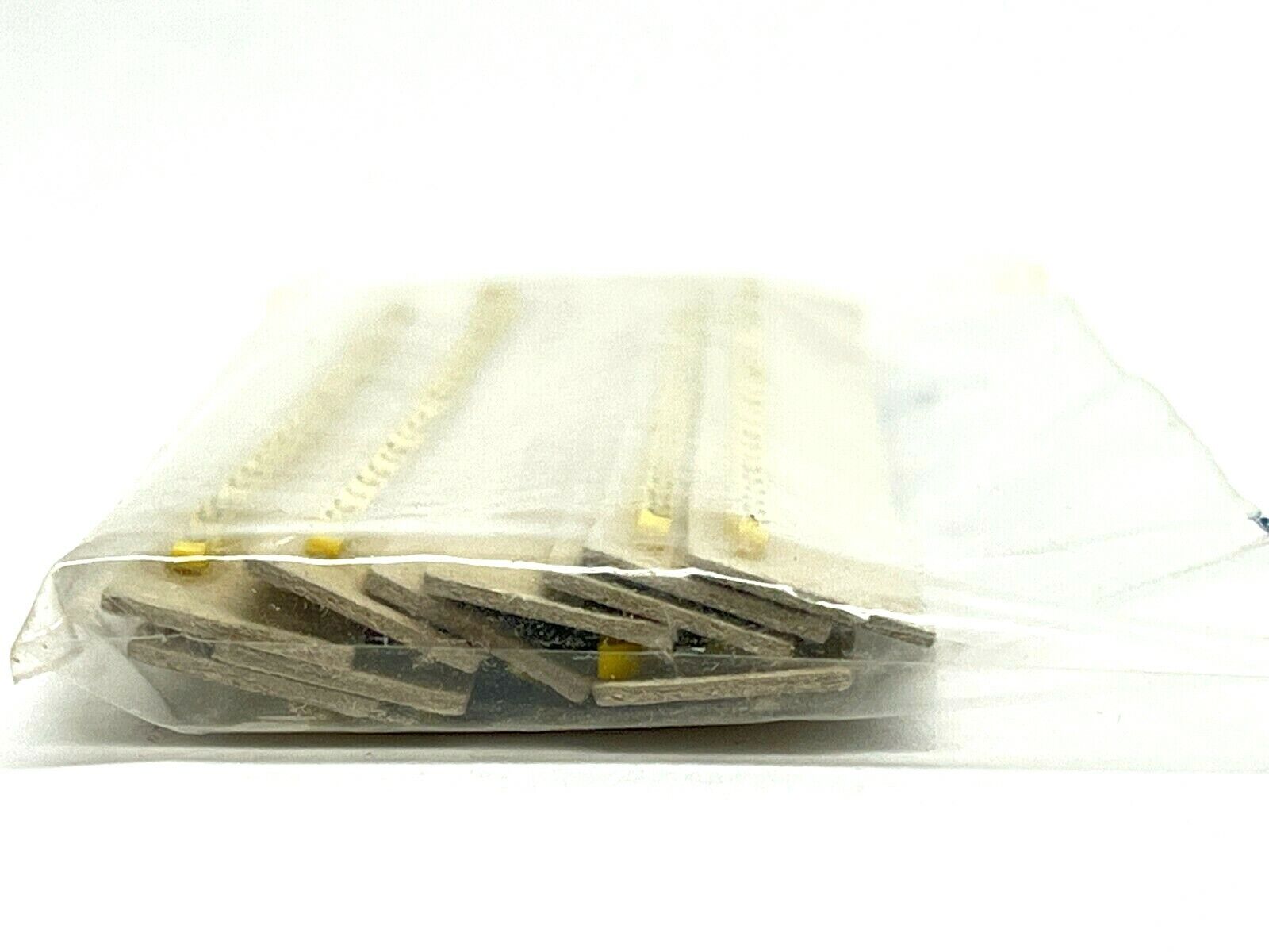 Grafoplast 117 Wire Markers T Black on Yellow 10 Strips 9TFX16 - Maverick Industrial Sales
