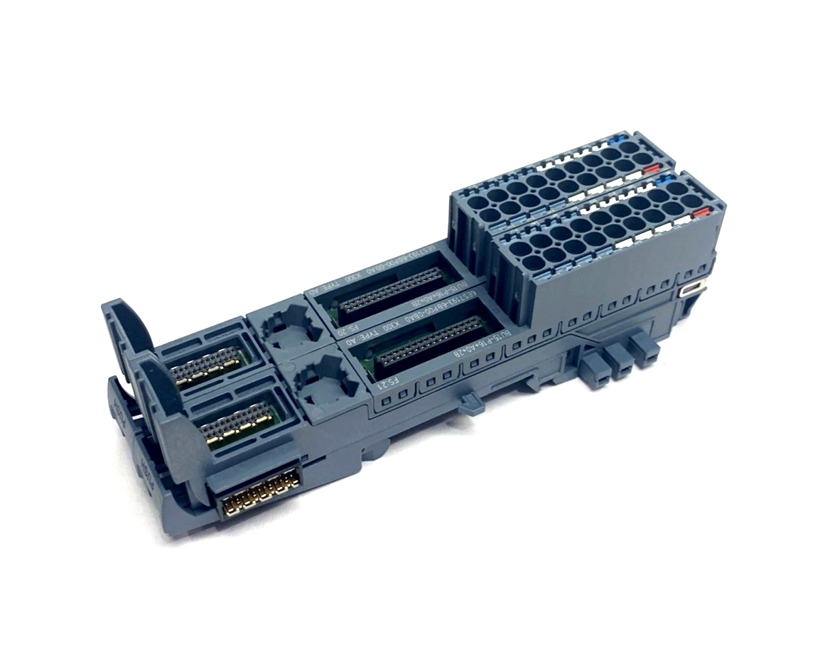 Siemens 6ES7193-6BP00-0BA0 BaseUnit BU15-P16+A0+2B, BU Type A0 LOT OF 2 - Maverick Industrial Sales