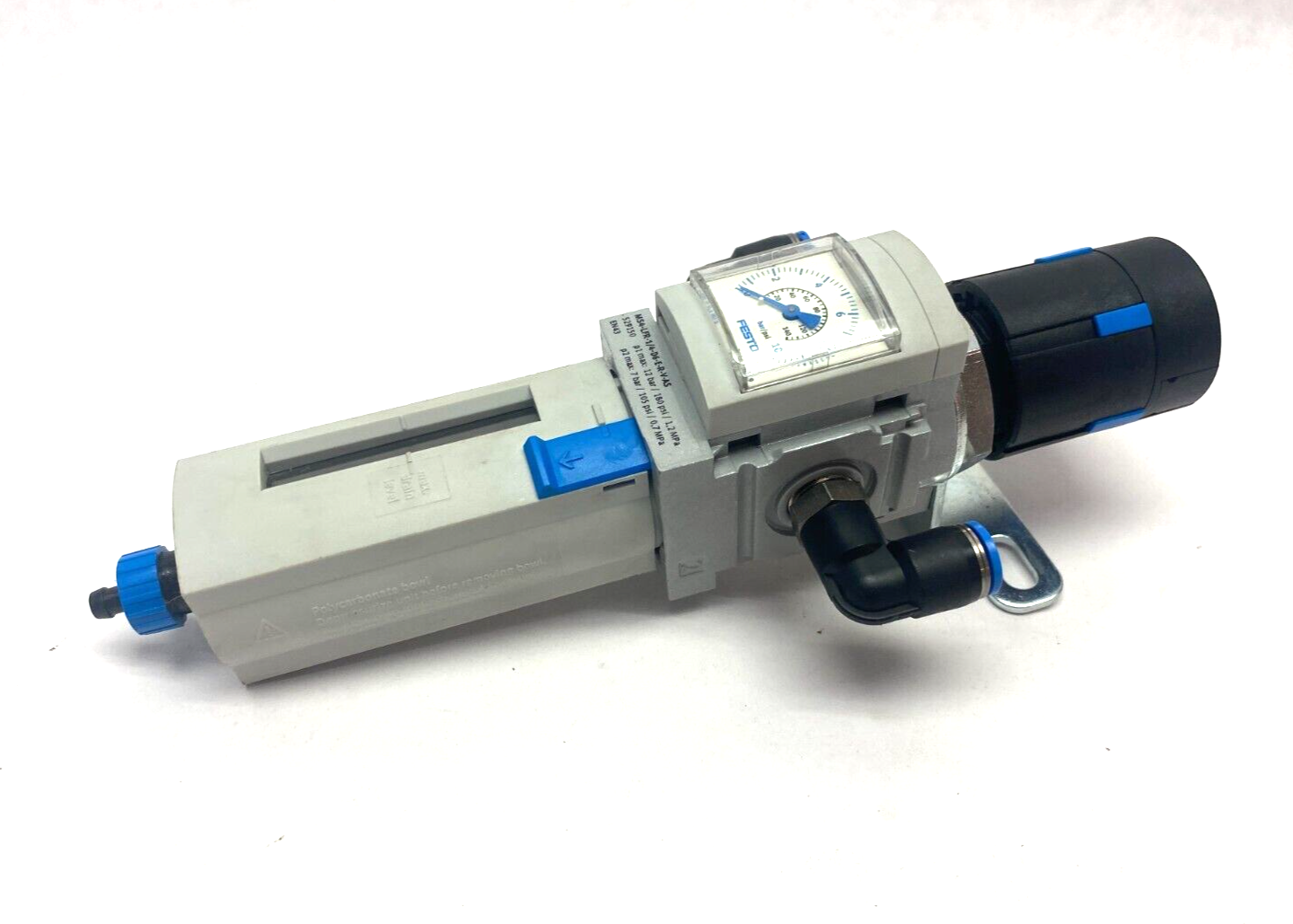 Festo MS4-LFR-1/4-D6-E-R-V-AS Filter Regulator 529150 - Maverick Industrial Sales