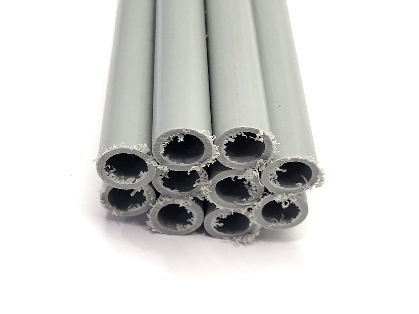 PVC Tube 14-1/2" Length 10mm ID LOT OF 10 - Maverick Industrial Sales