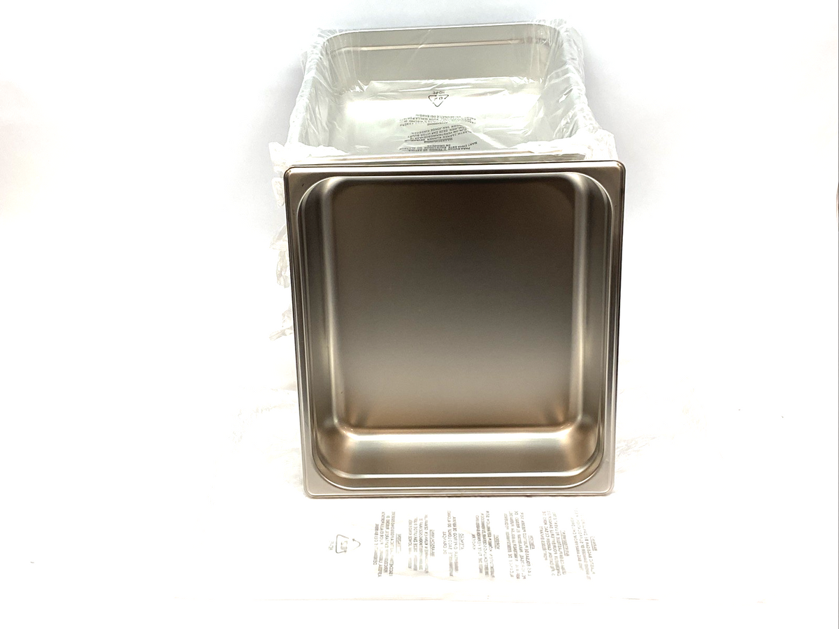 Choice 4070142 Steam Table Hotel Pan 2/3 Size 4" Deep Stainless Steel LOT OF 13 - Maverick Industrial Sales