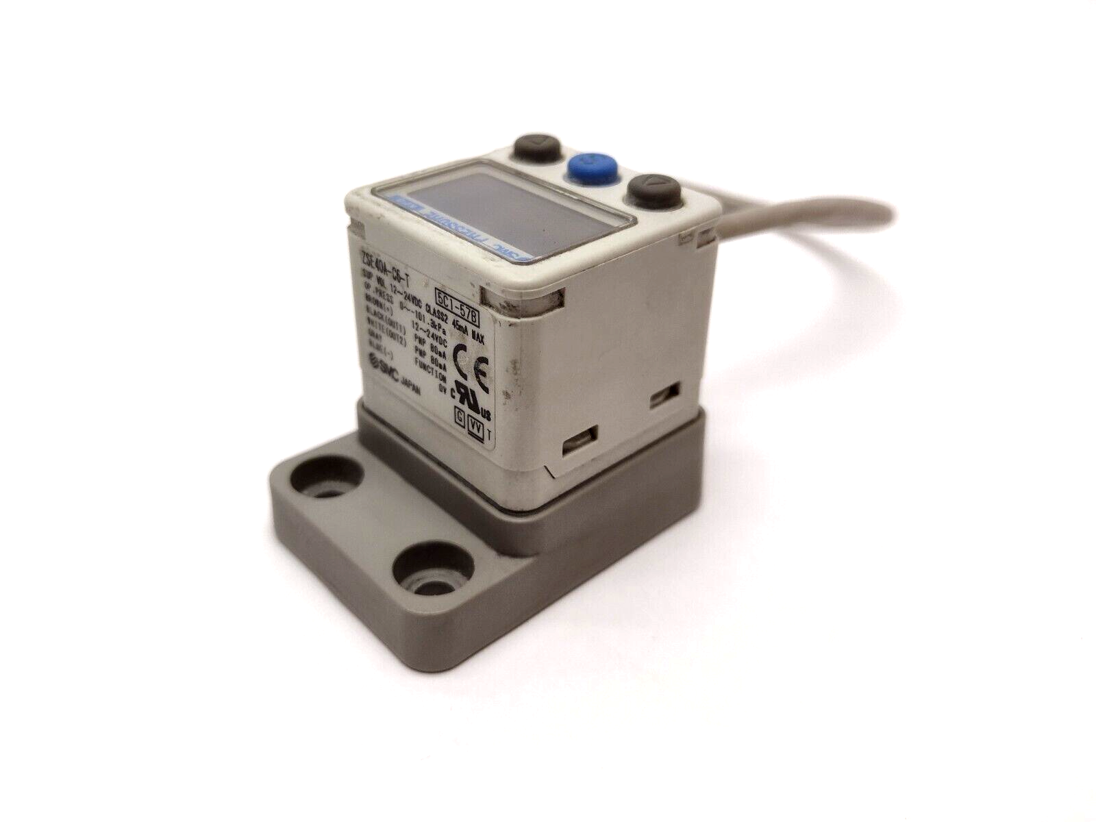 SMC ZSE40A-C6-T 2 Color Display Digital Pressure Switch - Maverick Industrial Sales