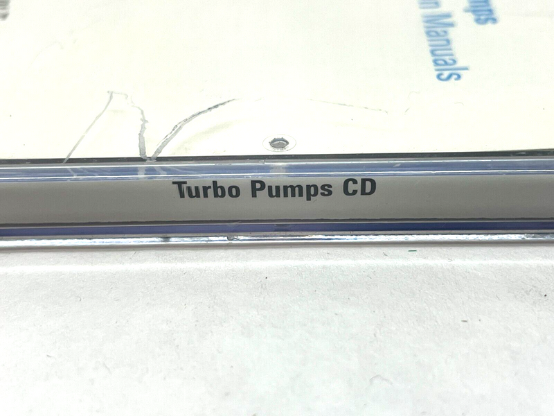 Agilent Technologies 03.663939 (Y) Vers. 1.20 Turbo Pumps CD Instruction Manual - Maverick Industrial Sales