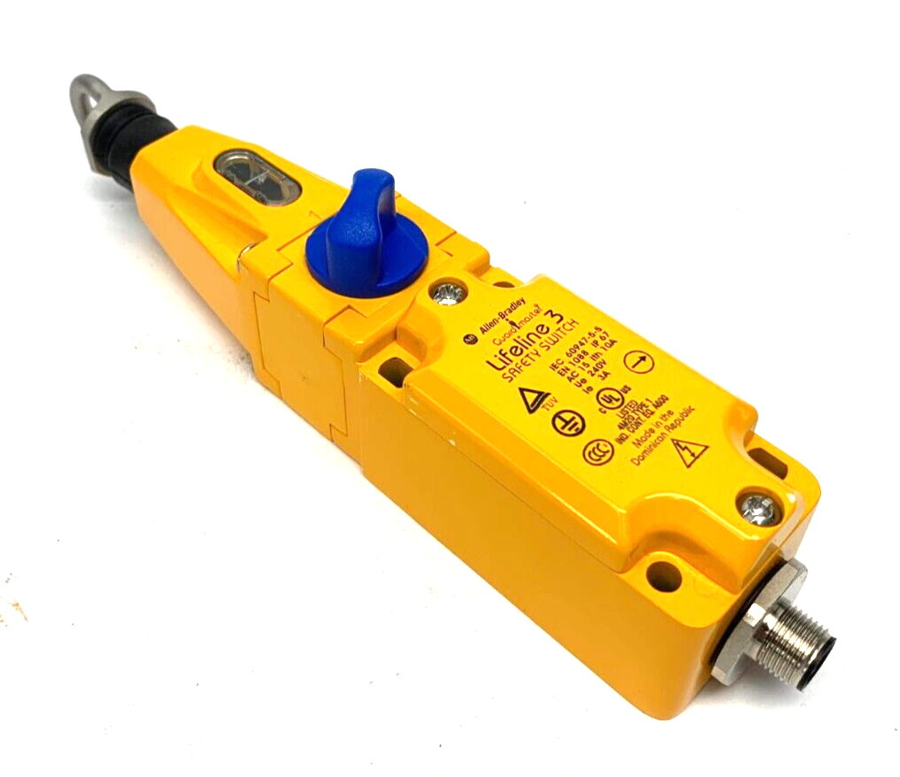 Allen Bradley 440E-D2NNNYS Ser. A Lifeline 3 Guard Master Safety Switch - Maverick Industrial Sales