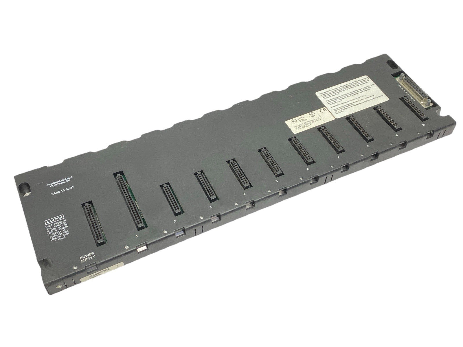 IC693CHS391J | GE Fanuc 10-Slot Base EMI Enhanced Base - Used - Maverick Industrial Sales