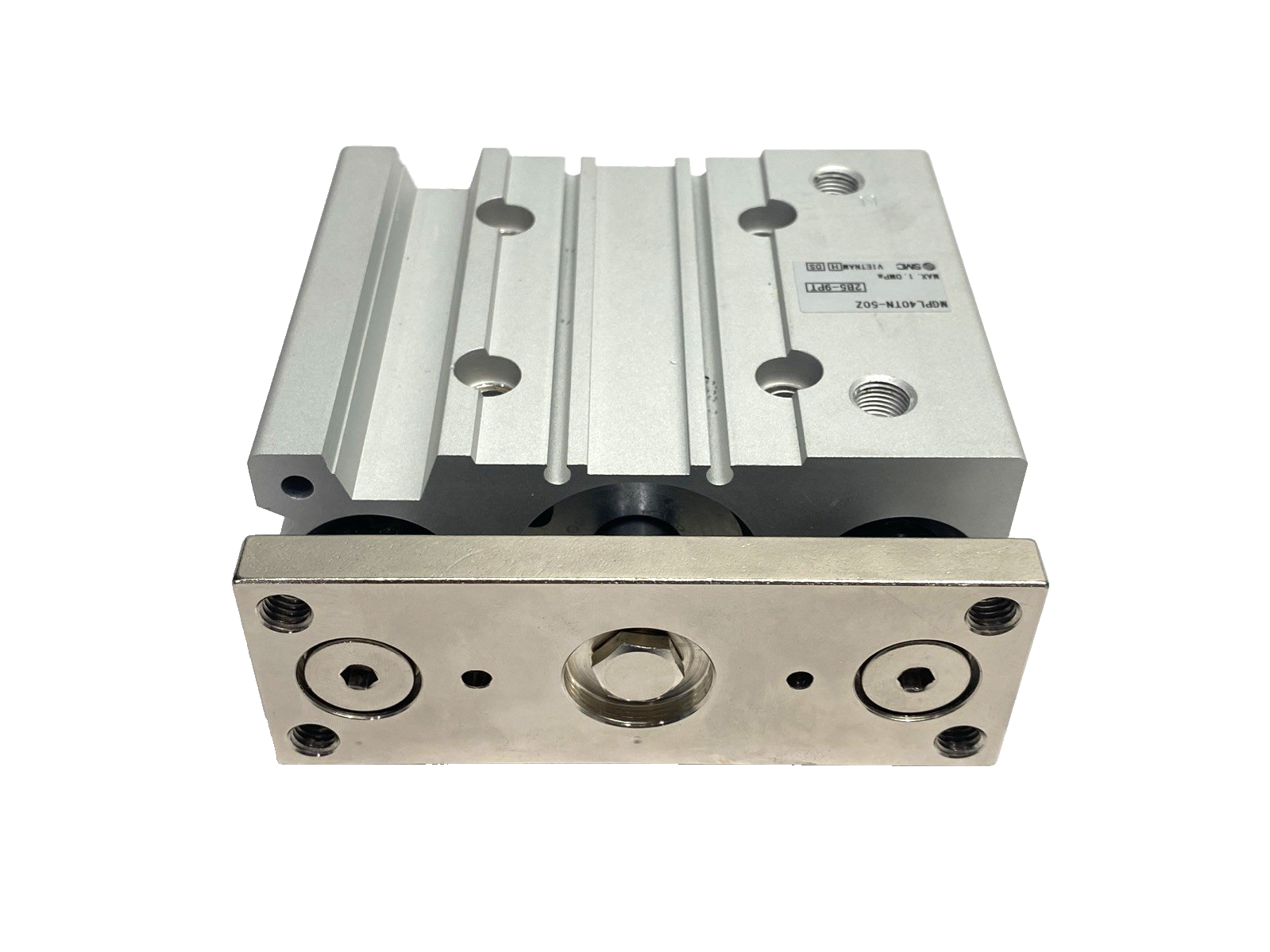 MGPL40TN-50Z | SMC Compact Pneumatic Guide Cylinder 40mm Bore 50mm Stroke - Used - Maverick Industrial Sales