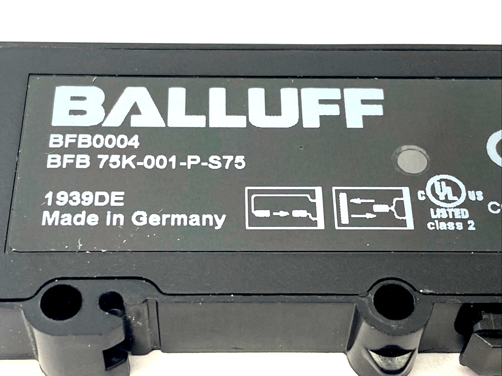 Balluff BFB0004 Fiber Optic Photoelectric Sensor Base Unit BFB 75K-001-P-S75 - Maverick Industrial Sales