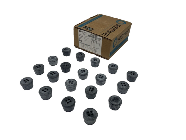 Remke SRB-303-4 Multiple Hole Bushing, Neoprene, 4-Hole .187 Form Size 4 19PK - Maverick Industrial Sales