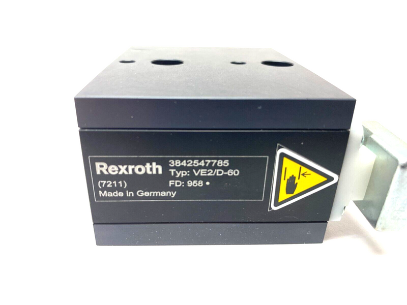 Bosch Rexroth 3842547785 Pneumatic Stop Gate NO HARDWARE - Maverick Industrial Sales