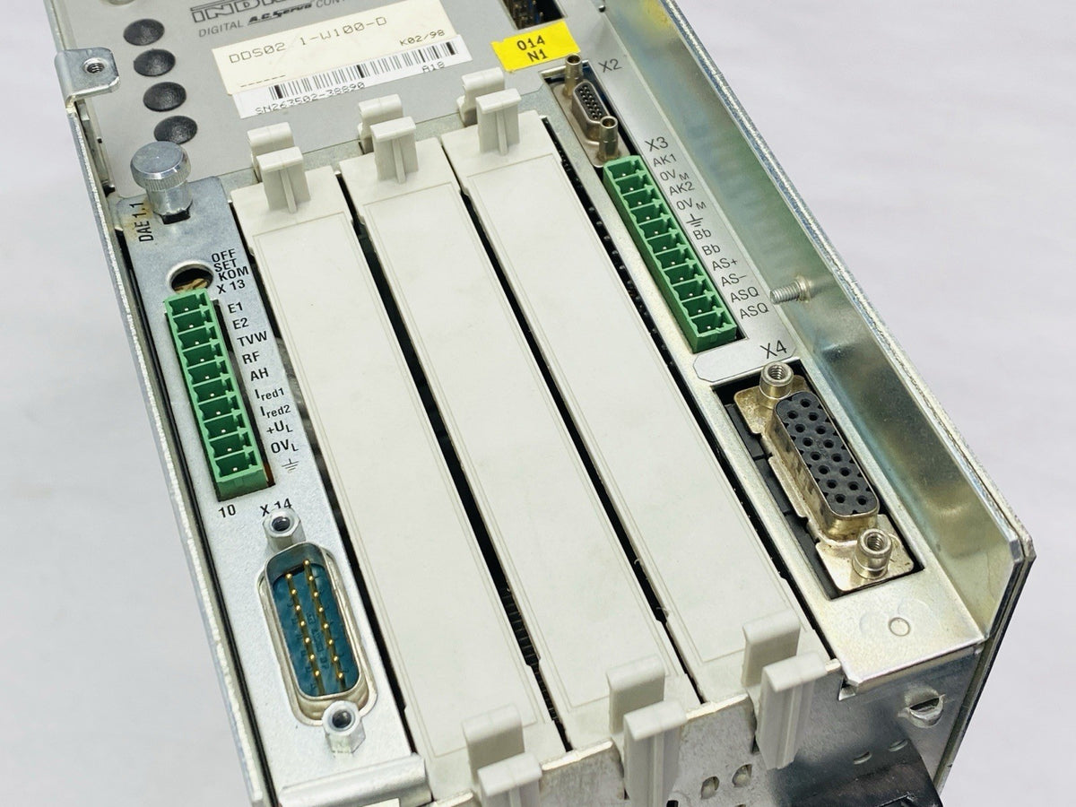 Indramat DDS02.1-W100-D Digital AC Servo Controller w/ DAE 1.1 109-0785-4B19-04 - Maverick Industrial Sales