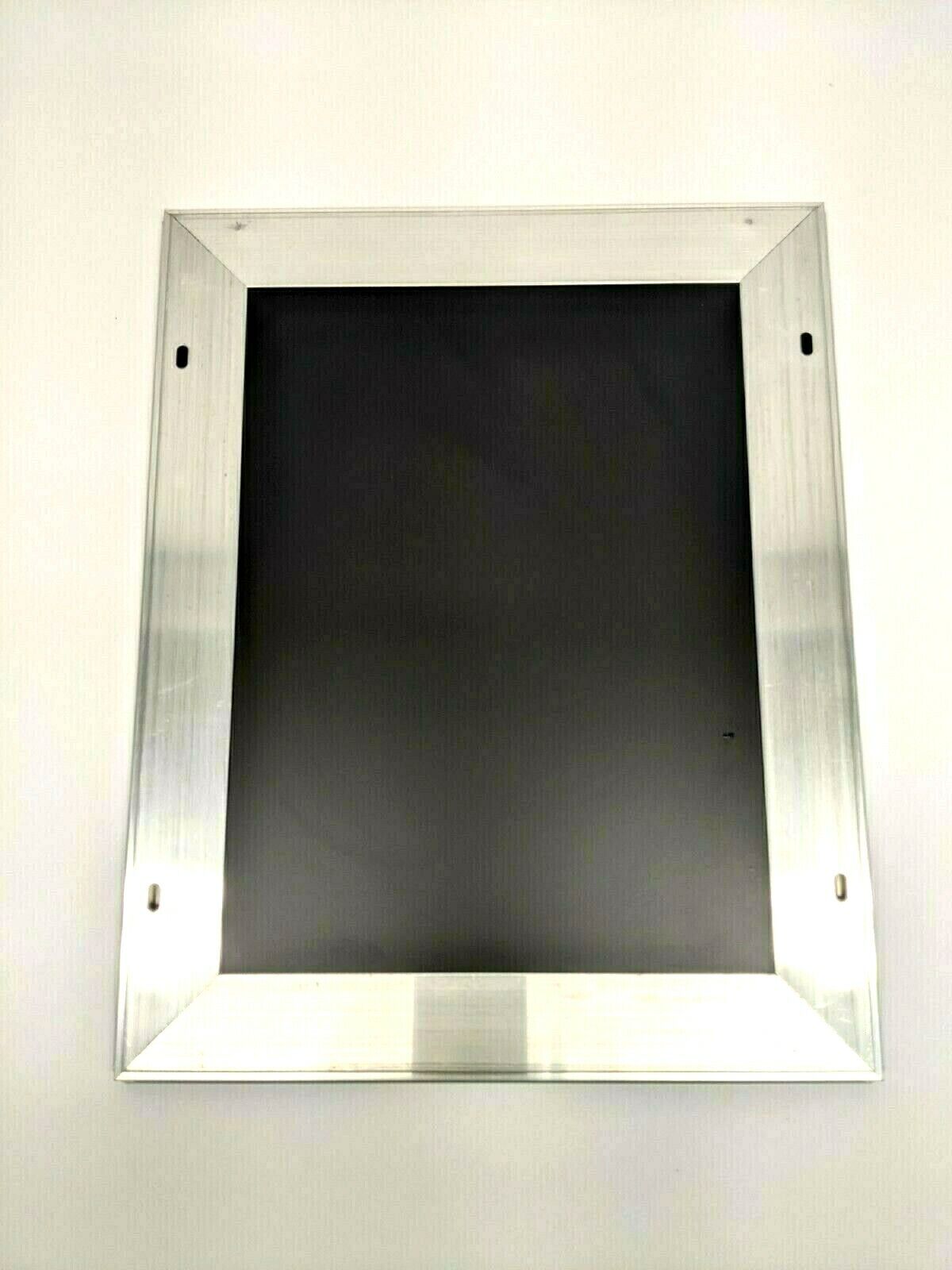 Alpina FF-ST 1.25" FlipUp Silver Front Load Frame 8.5" x 11" - Maverick Industrial Sales