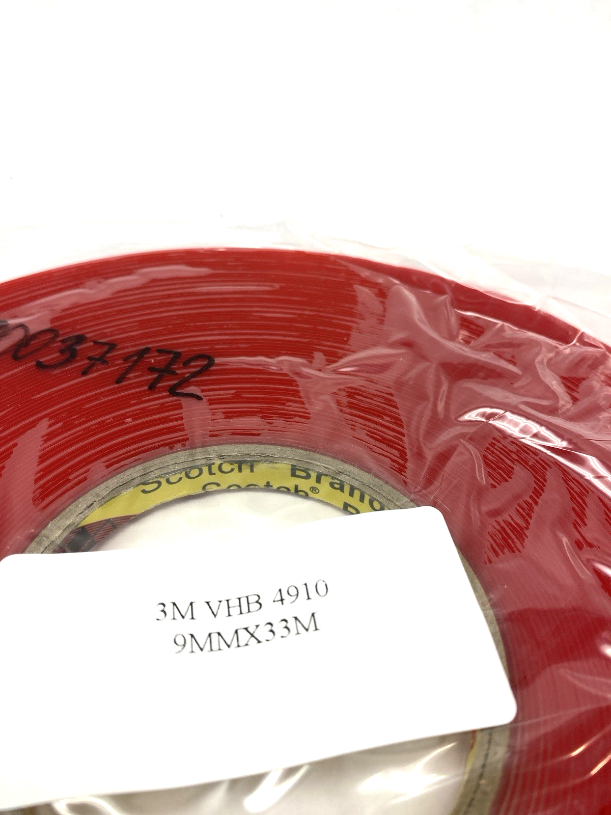 3M VHB 4910 9MM X 33M Clear Double Sided Acrylic Tape 40MIL - Maverick Industrial Sales