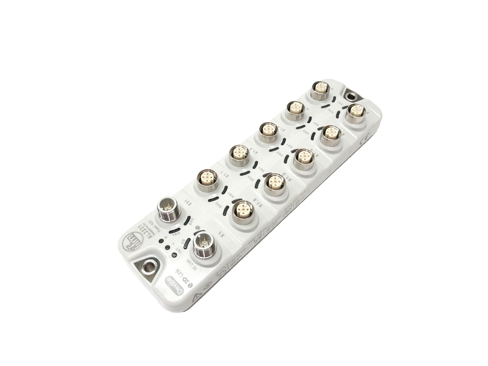 ifm AL2231 IO-Link Compact Line Module, IO-Link Module 10x2 DO M12 IP69K - Maverick Industrial Sales