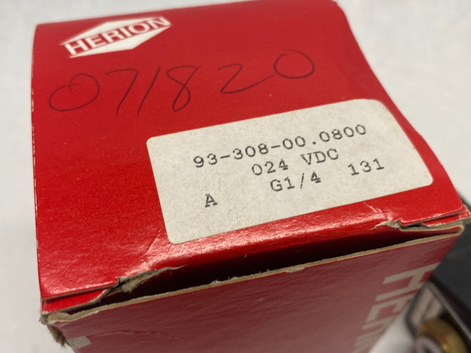 Herion 9330800 Solenoid Valve 24VDC 1/4" NPT - Maverick Industrial Sales