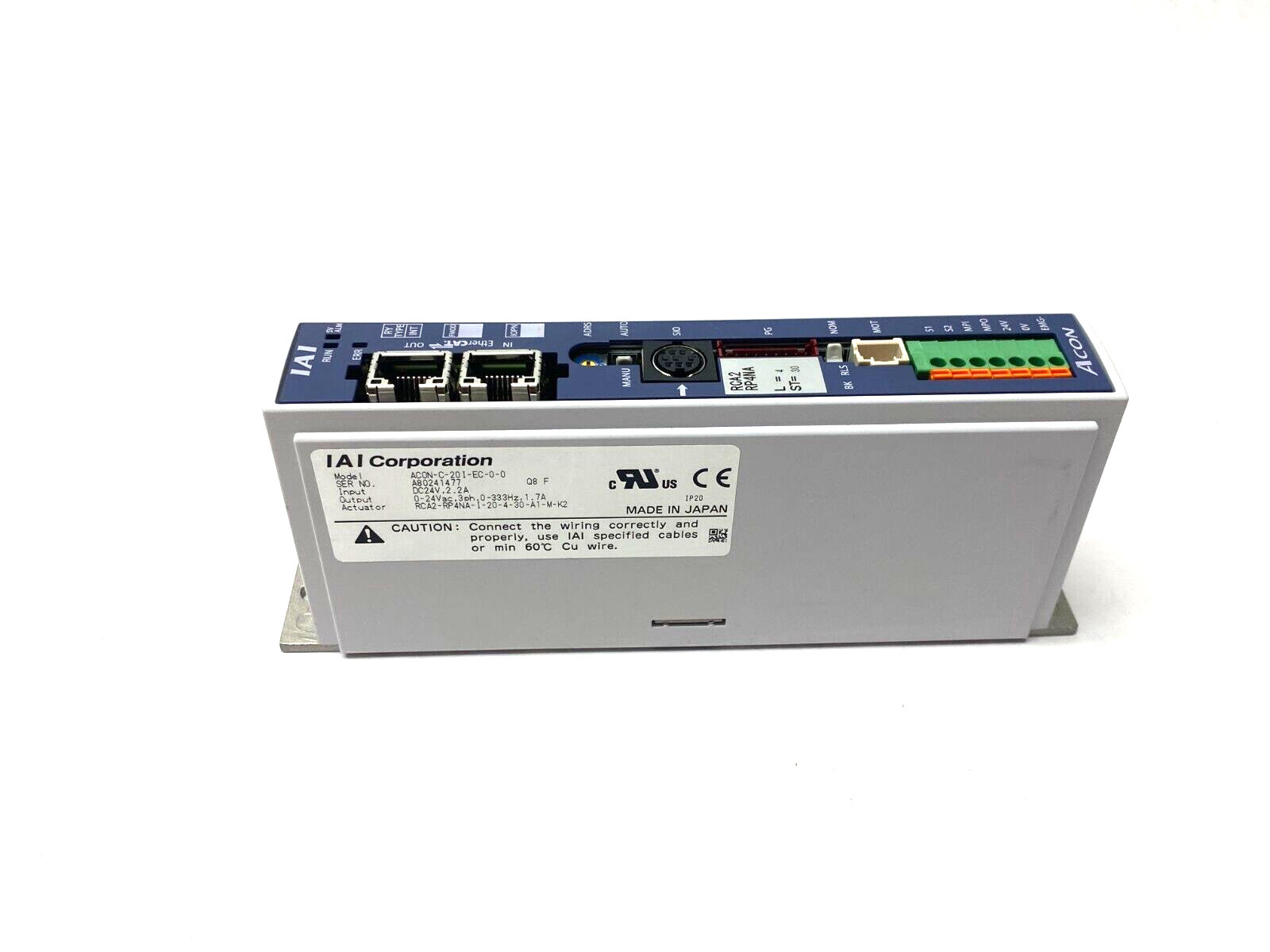 IAI ACON-C-20I-EC-0-0 Actuator Positioning Controller 24VDC 2.2A - Maverick Industrial Sales