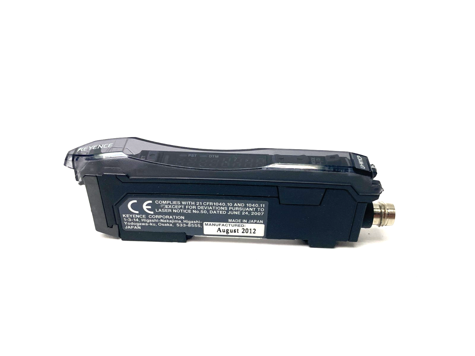 Keyence LV-N11CP Digital Laser Sensor Amplifier Main Unit, M8 Connector PNP - Maverick Industrial Sales