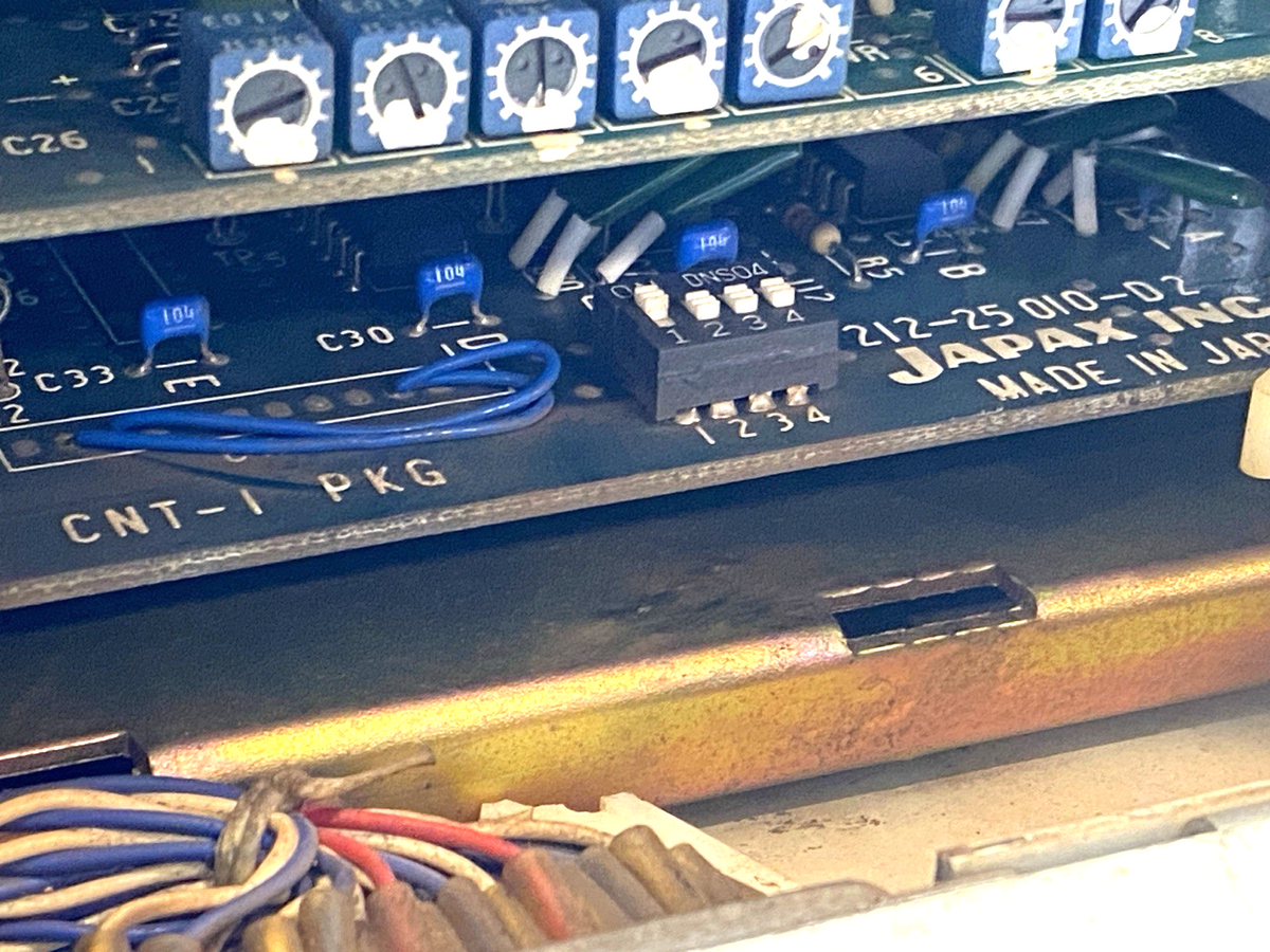 Japax DMD-210W Servo Drive Motor Control Unit w/ DCMD 2 POW-PKG CNT-I PKG OTHERS - Maverick Industrial Sales