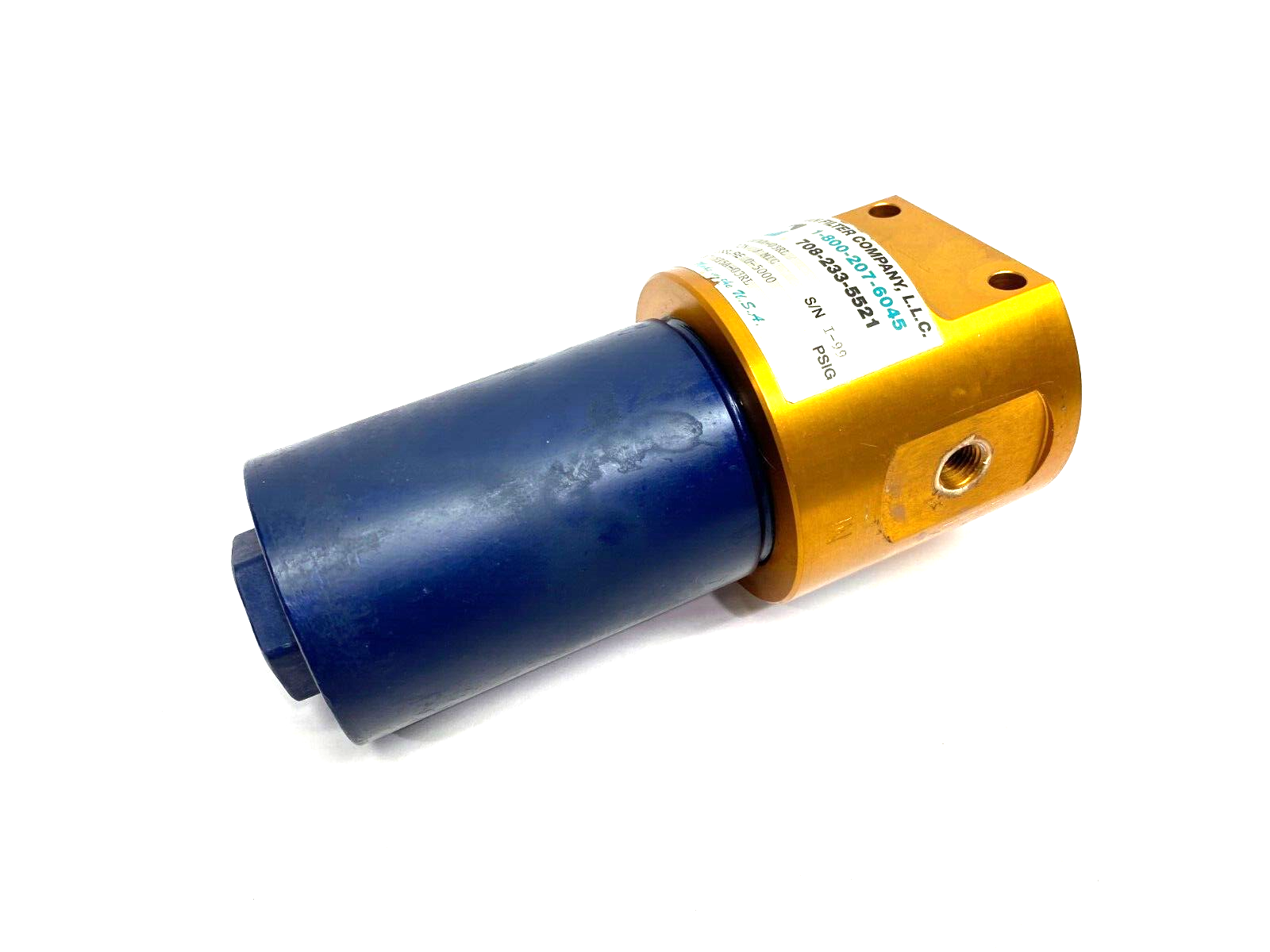 Norman Filter 4532AA-03RL High Pressure T-Type Filter 3 Micron - Maverick Industrial Sales