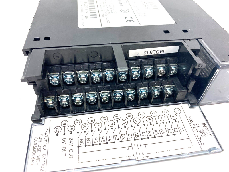 GE Fanuc IC693MDL645F 16-Point Pos/Neg Logic Input Module - Maverick Industrial Sales