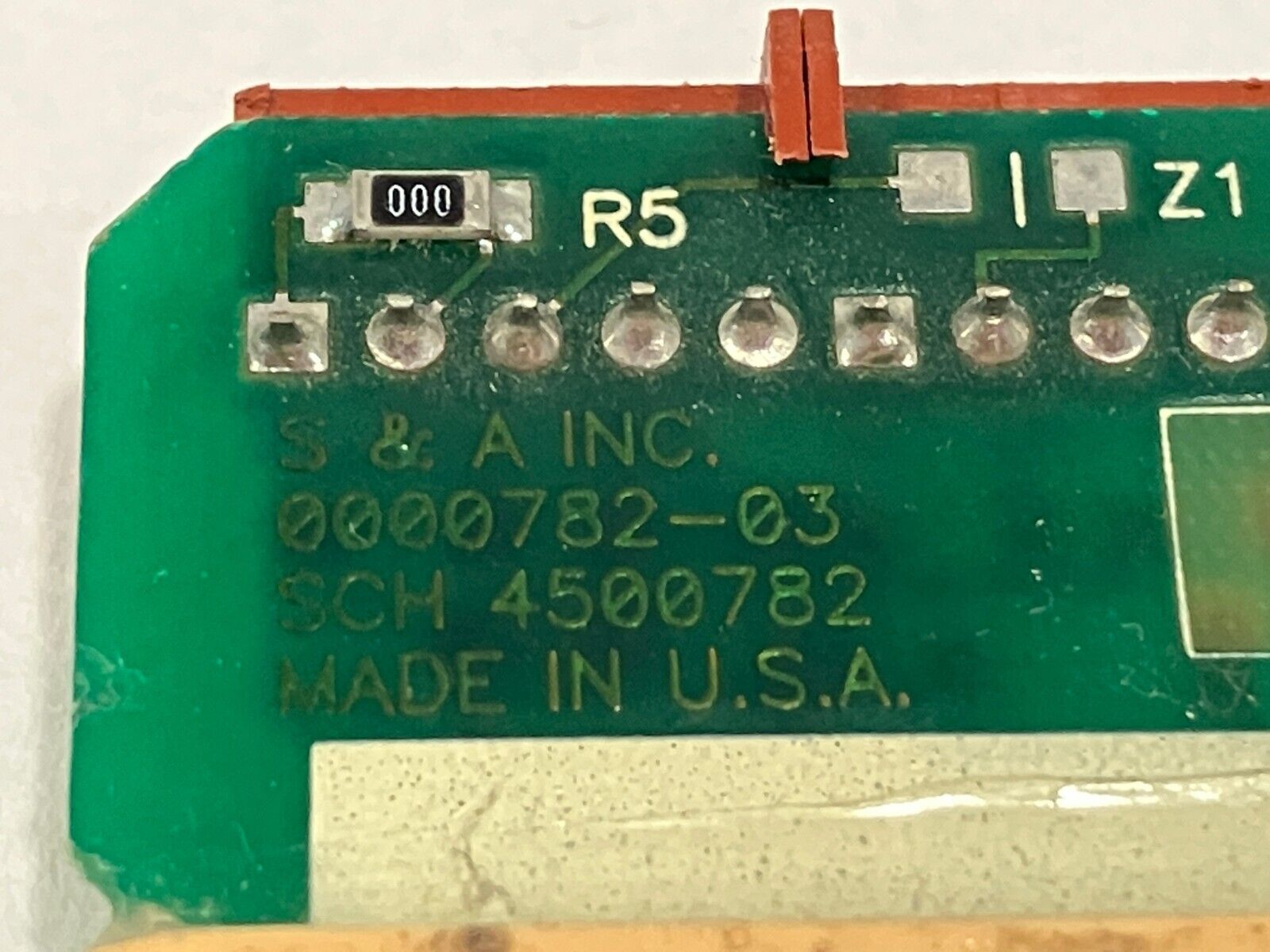 Saunders & Associates 0000782-03 HCMOS Loadcard SCH 4500782 - Maverick Industrial Sales