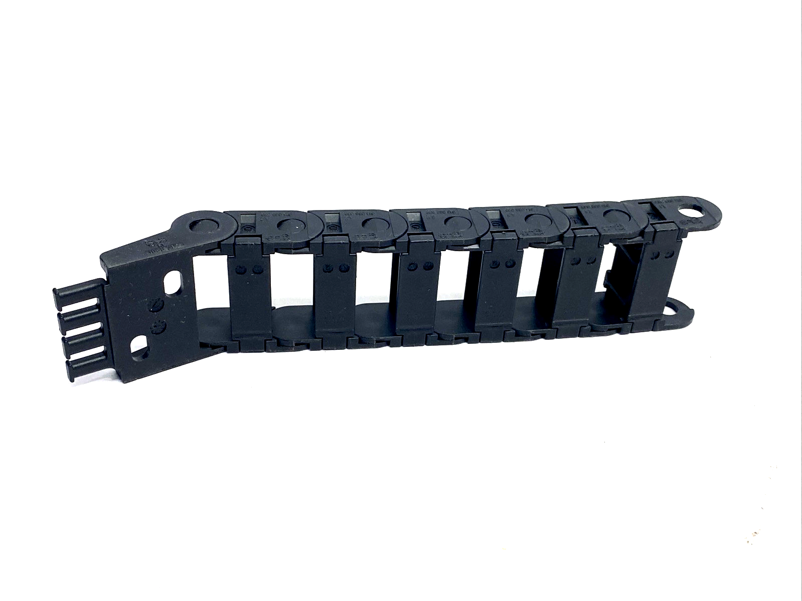 Igus B15-038-038-0 Series B15 E-Chain 6 Links & 1038-3PZ Tiewrap Bracket 8" OAL - Maverick Industrial Sales