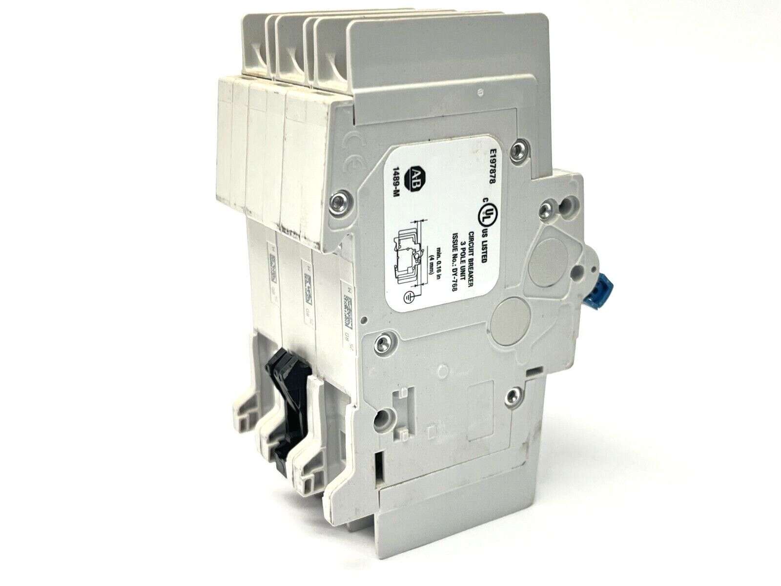 Allen Bradley 1489-M3D250 Ser D Miniature Circuit Breaker 25A 480Y/277V 3-Pole - Maverick Industrial Sales