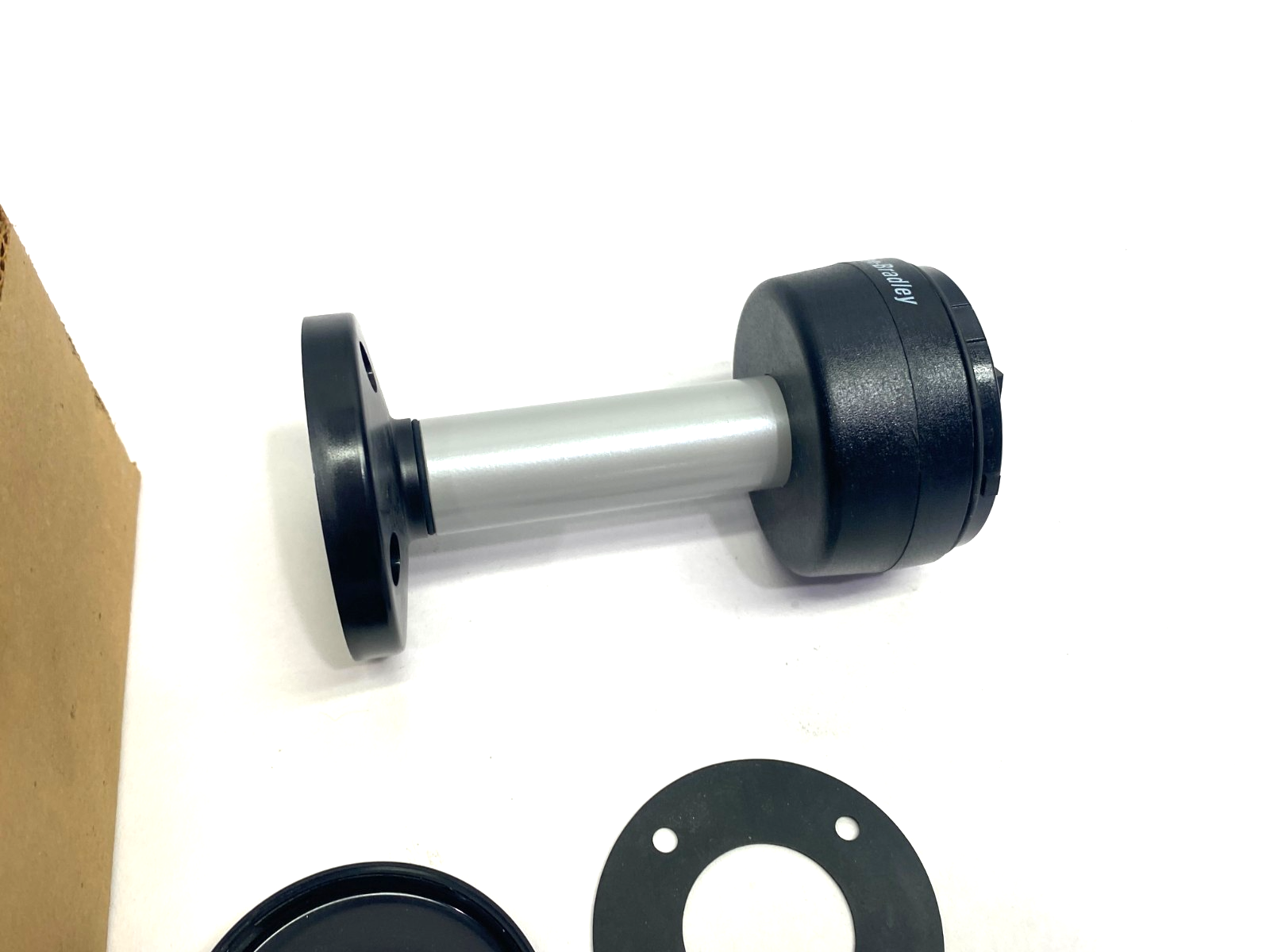 855T-BPM10C | Allen Bradley Ser. B Pole Mount Base & Cap 10cm, Black - New – Open box - Maverick Industrial Sales