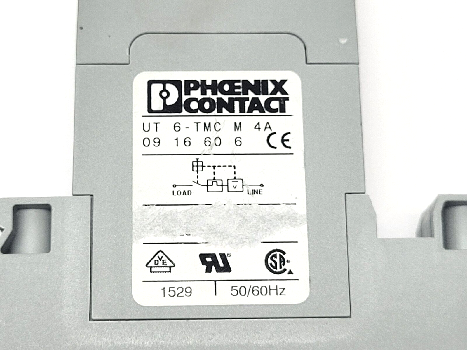 Phoenix Contact UT 6-TMC M 4A Circuit Breaker 09 16 60 6 - Maverick Industrial Sales