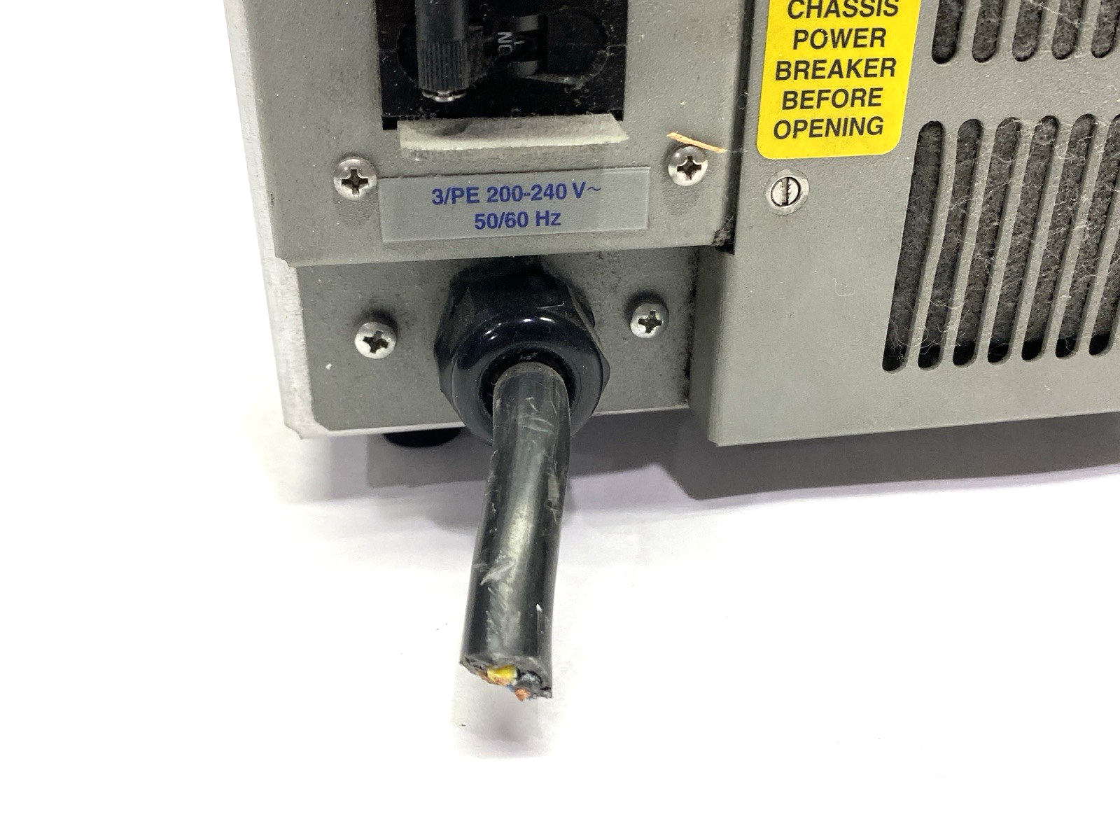 Adept 30336-31000 PA-4 Robot Control Power Supply Rack w/ 10338-53100 x4 DAMAGED - Maverick Industrial Sales