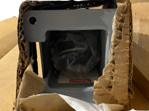 F22L48 | Hoffman Straight Lay-in Hinged-Cover Wireway, 2.5" x 2.5" x 48" 18050 - New – Open box - Maverick Industrial Sales