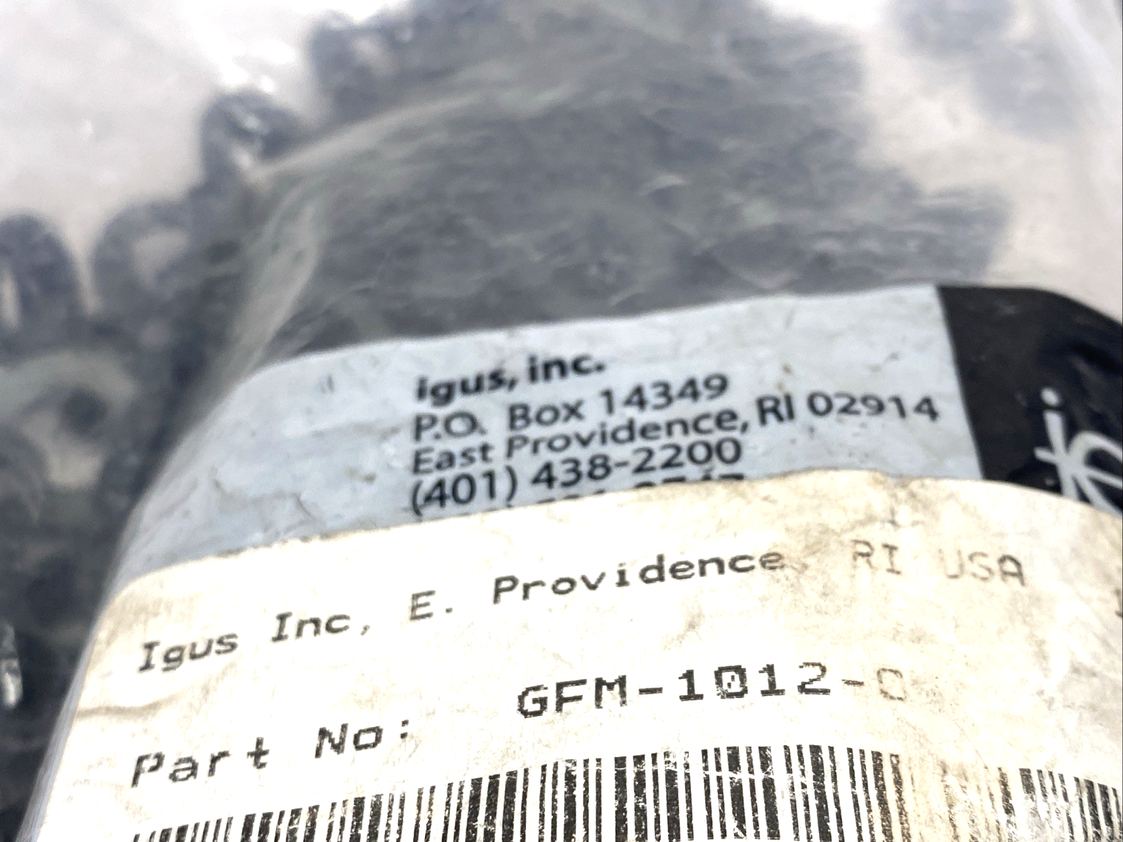 Igus GFM-1012-06 Flanged Plastic Bearing 10mm ID 12mm OD 6mm Wide ABOUT 350 - Maverick Industrial Sales